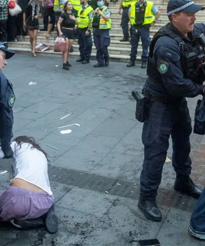 Avustralya'da Herzog protestolarına sert müdahale