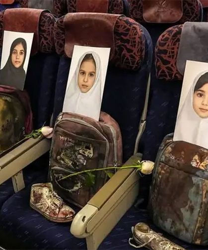 İran heyeti katledilen çocukları hatırlattı