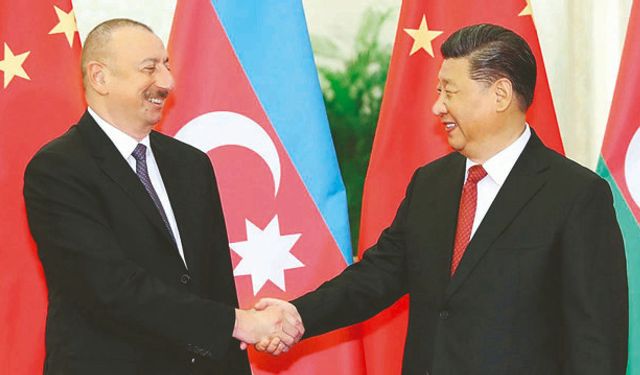 Aliyev, Pekin'de Şi ile bir araya geldi