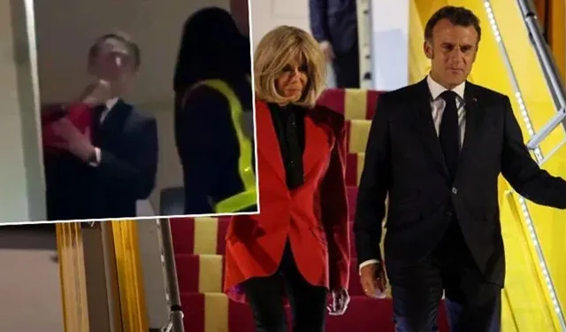 Macron'dan "tokat" açıklaması