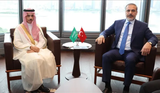 Bakan Fidan, Suudi mevkidaşıyla görüştü