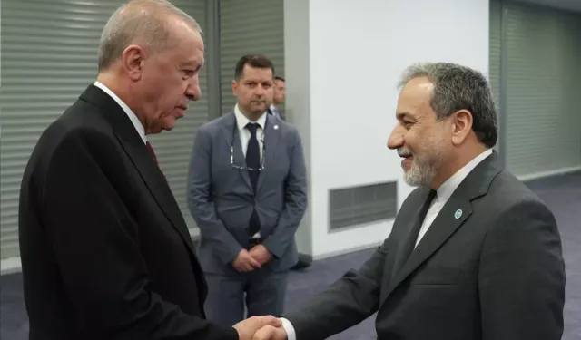 Cumhurbaşkanı Erdoğan, İran Dışişleri Bakanı Erakçi'yi kabul etti