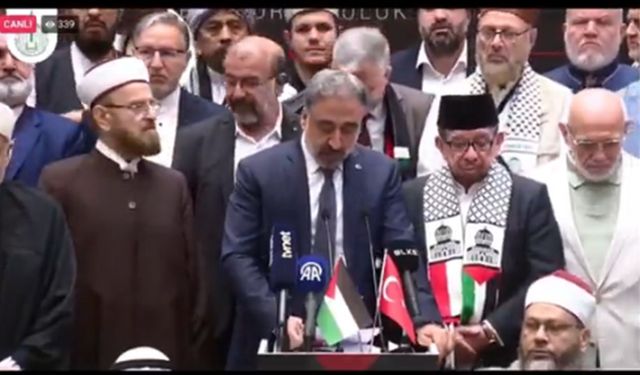 Müslüman Alimler Birliği'nden "Acil eylem" çağrısı