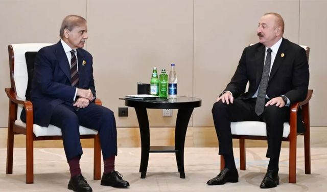 Aliyev: Pakistan'a desteğimiz nedeniyle Hindistan bizi hedef alıyor