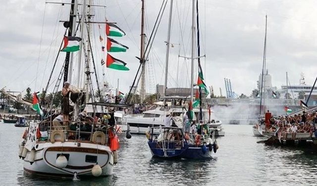 İsrail terörü Akdeniz'de: Gazze filosu saldırıya uğradı