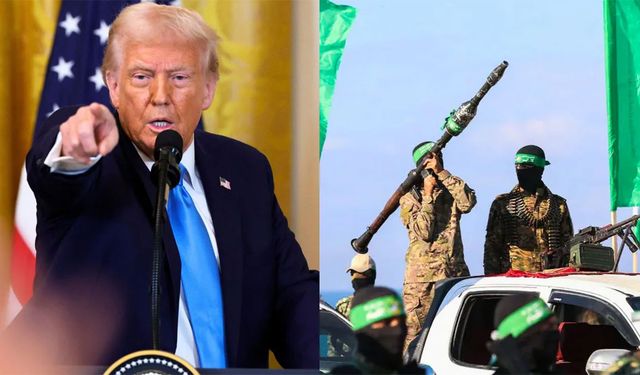 Trump'tan Hamas'a tehdit mesajı