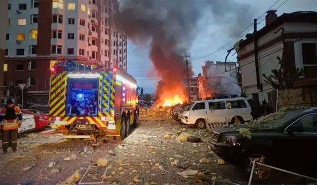Kiev'e şu ana kadarki en büyük saldırı düzenlendi