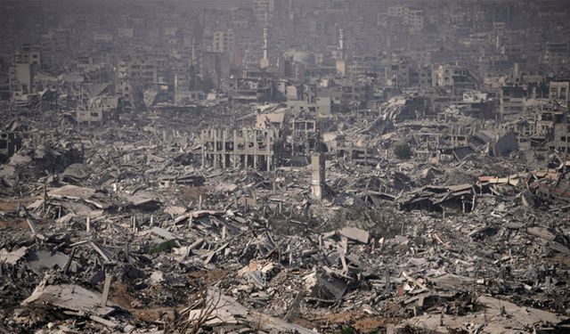 Atom bombası atılmış gibi