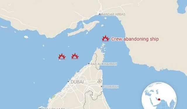 İran Hürmüz yasağını delmeye çalışan gemileri vurdu