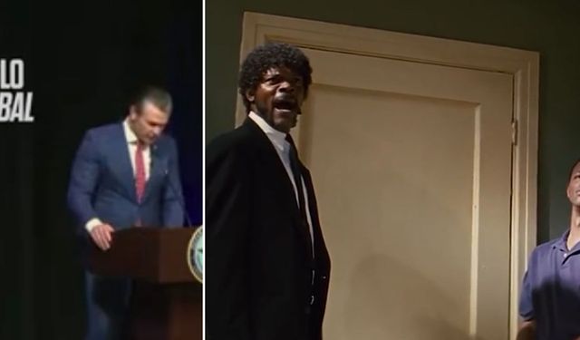 Trump'ın savaş lordu Hegseth uydurma ayeti gerçek gibi okudu