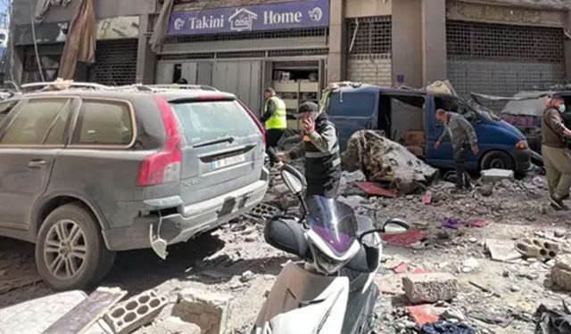 İsrail var gücüyle Lübnan'ı bombaladı yüzlerce ölü ve yaralı var