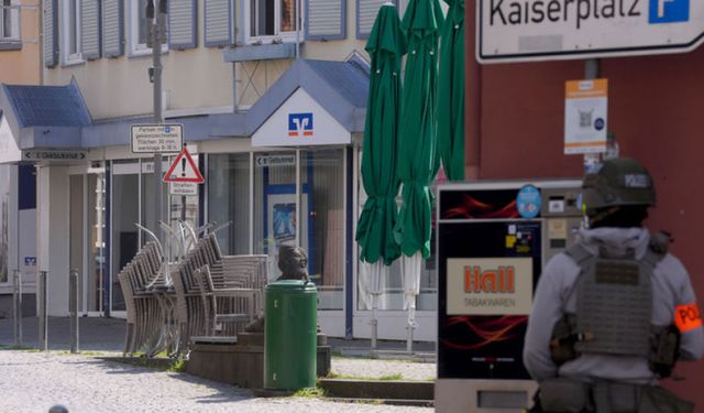 Almanya'da filmleri aratmayan soygun girişimi