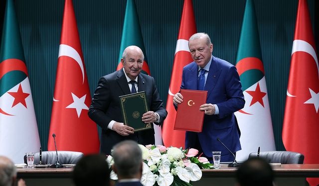 Türkiye ile Cezayir arasında 8 yeni anlaşma imzalandı