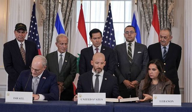 ABD, Lübnan ve İsrail çerçeve anlaşması imzalandı
