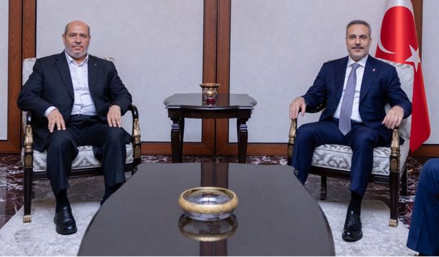 Bakan Fidan, Hamas heyetini kabul etti