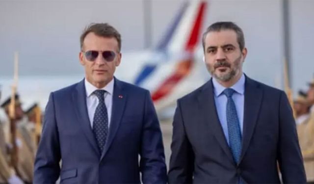 Macron'un ziyaret ettiği Şam'da patlama