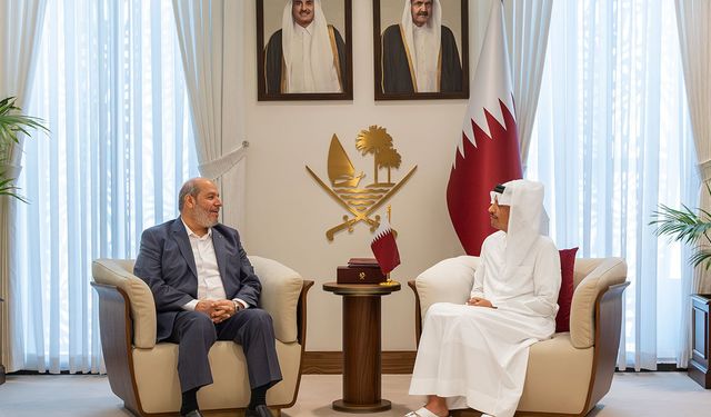 Katar Başbakanı ile Hamas lideri Doha’da görüştü