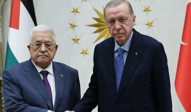 Mahmud Abbas Ankara’da: Erdoğan’dan Filistin'e destek mesajı