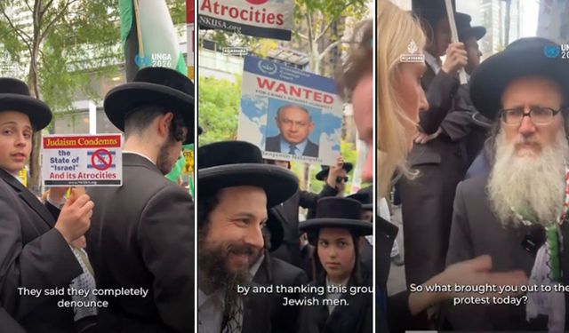 Haredi Yahudiler Netanyahu'yu protesto gösterisine katıldı