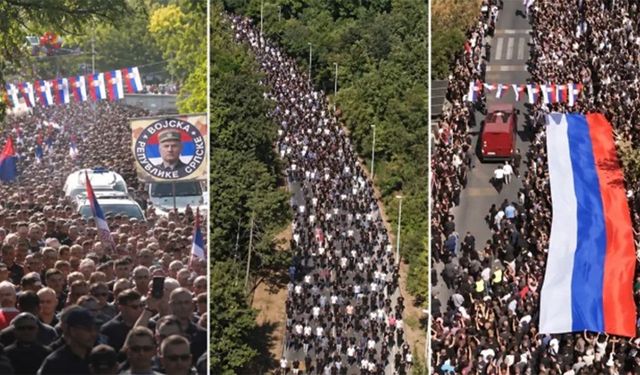 Savaş suçlusu Mladiç'in kahraman gibi uğurlanması tepki çekti