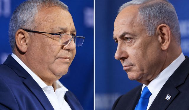 Netanyahu'nun rakibi 7 puan farkla önde