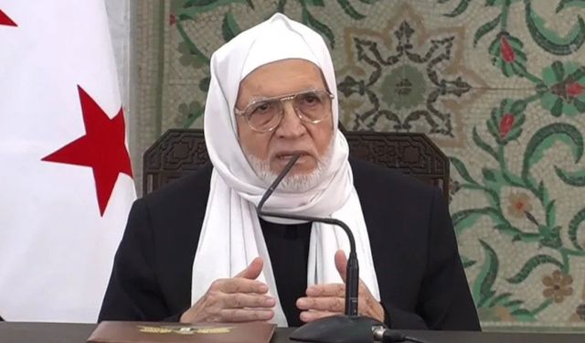 Suriye Baş Müftüsü Usame Rifai'den HTŞ açıklaması: Şara ile görüşünce kanaatimiz değişti