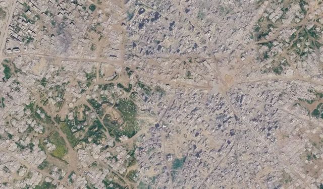 Google Gazze'nin yeni uydu görüntülerini yayınladı