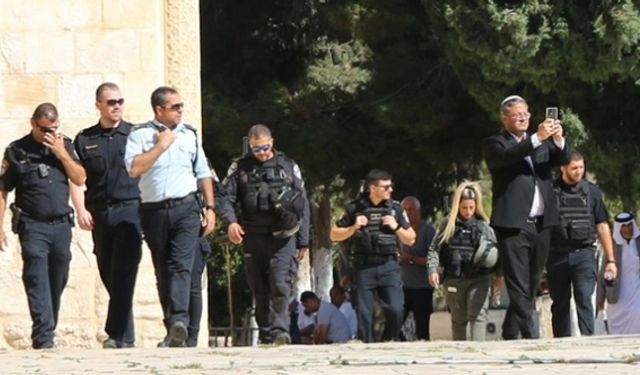 İsrail, Ben-Gvir'in baskınını normal gördü