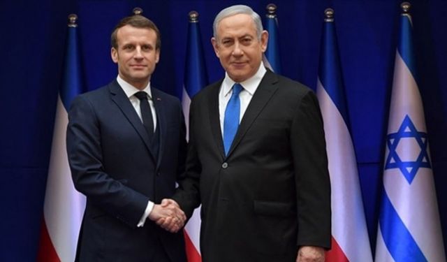 Netanyahu ile Macron telefonda görüştü