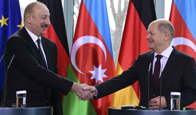 Scholz'dan Azerbaycan'ın önemine vurgu
