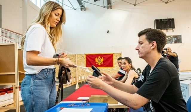Karadağ halkı sandık başında