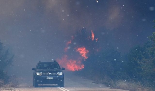 Yangın Batı Trakya'ya kadar ulaştı