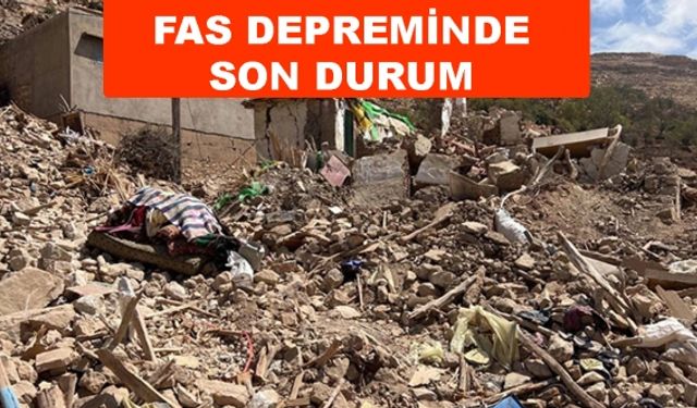 Fas'taki depremde son durum: Can kaybı artıyor