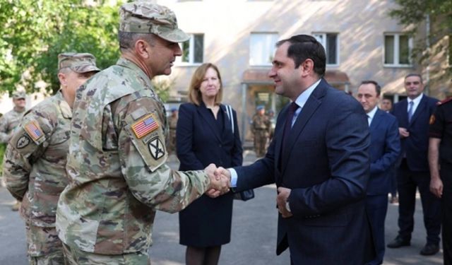 Üst düzey Amerikan generaller Ermenistan'da