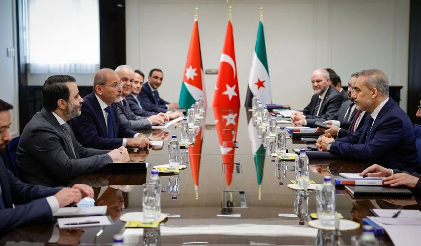 Türkiye, Suriye ve Ürdün ittifakı göreve başladı