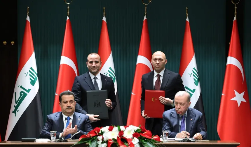 Türkiye ile Irak arasında 11 anlaşma imzalandı