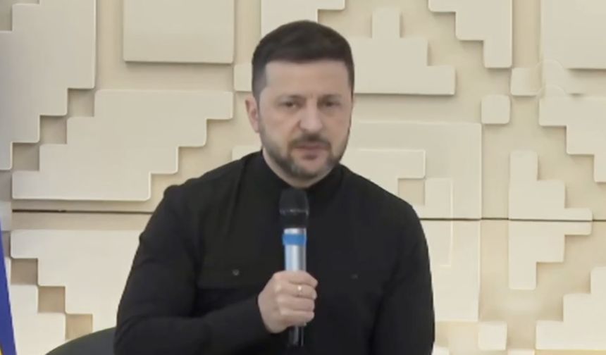 Ankara'da konuşan Zelenski, Rusya'yı ciddiyetsizlikle suçladı