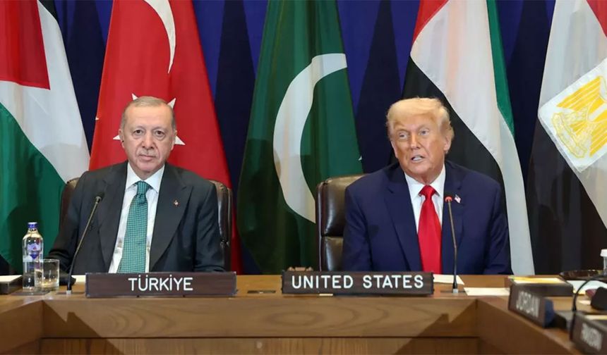 Müslüman liderler Trump ile bir araya geldi