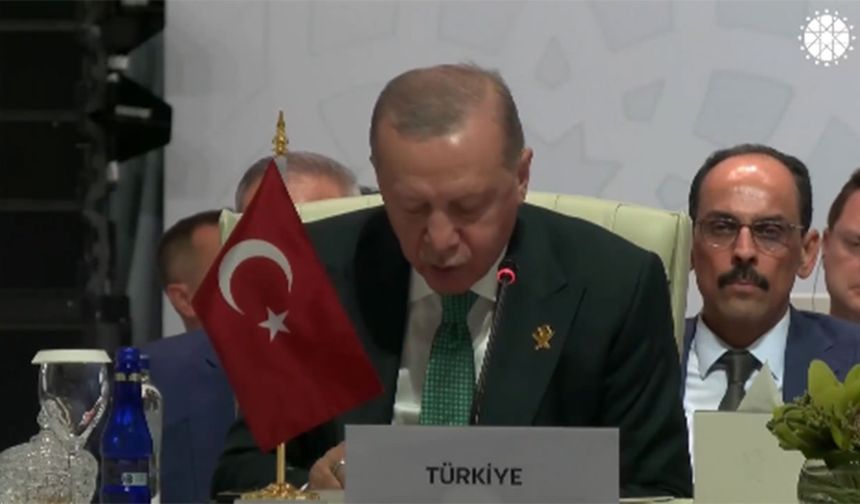 Cumhurbaşkanı Erdoğan Katar'dan seslendi: İsrail'i durdurabiliriz!