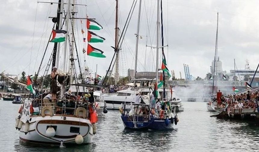 İsrail terörü Akdeniz'de: Gazze filosu saldırıya uğradı