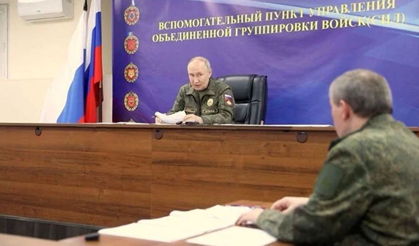 Putin kamuflajları çekerek kıyamet silahını test etti