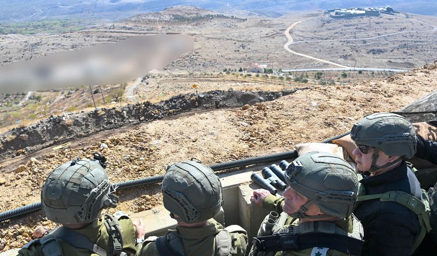 Netanyahu, soykırım ekibiyle işgal altındaki Suriye topraklarında