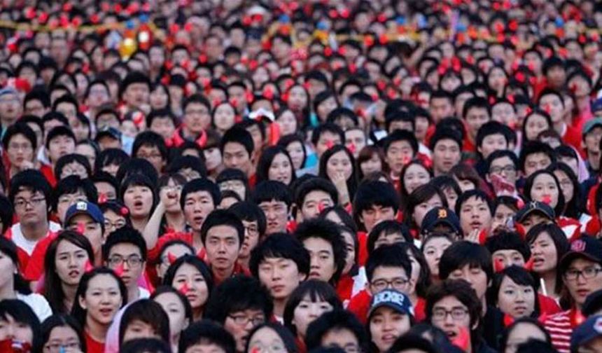 Çin nüfusu bir yılda 3,4 milyon daha azaldı