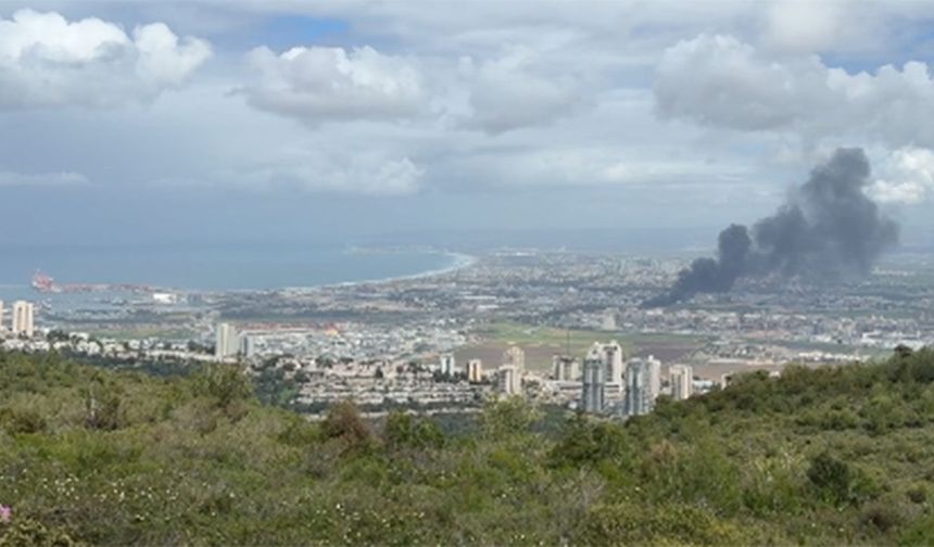 İran ve Hizbullah, İsrail'de petrol rafinerisini vurdu