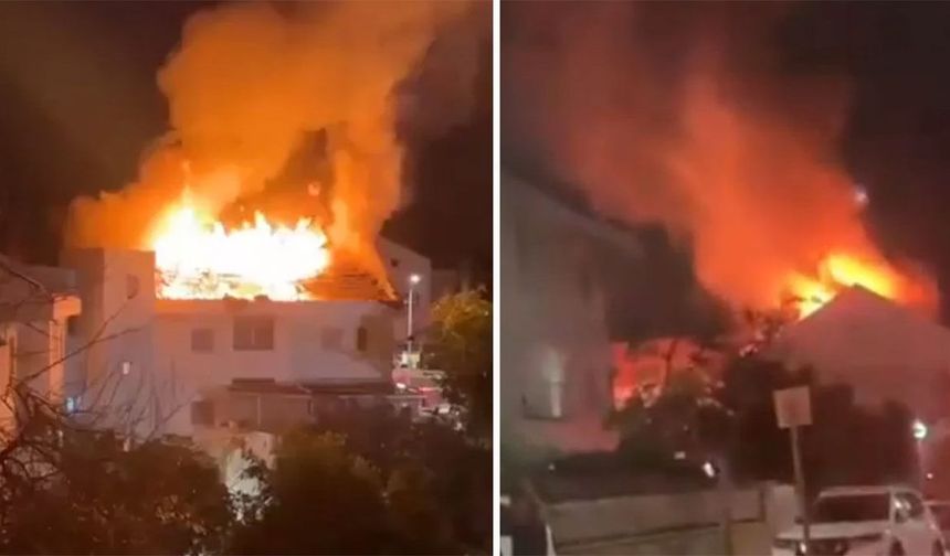 İran'dan İsrail'e sert misilleme: Tel Aviv'de birçok noktada alevler yükseldi