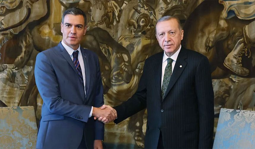 Cumhurbaşkanı Erdoğan, Sanchez ile İran konusunu görüştü