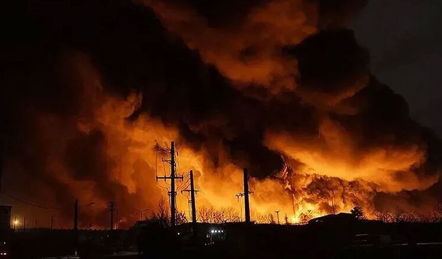 ABD bu gece de İran'a bomba yağdırdı
