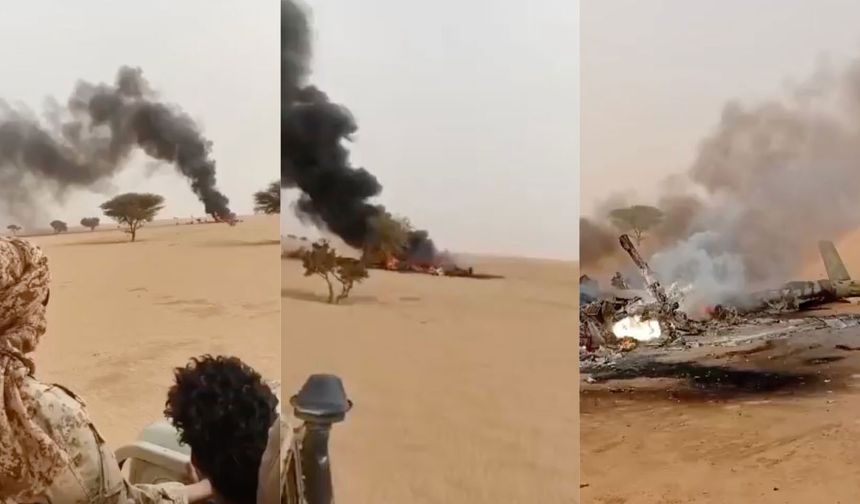 Mali'nin kuzeyinde Rus güçlerine ait savaş uçağı ve helikopter düşürüldü