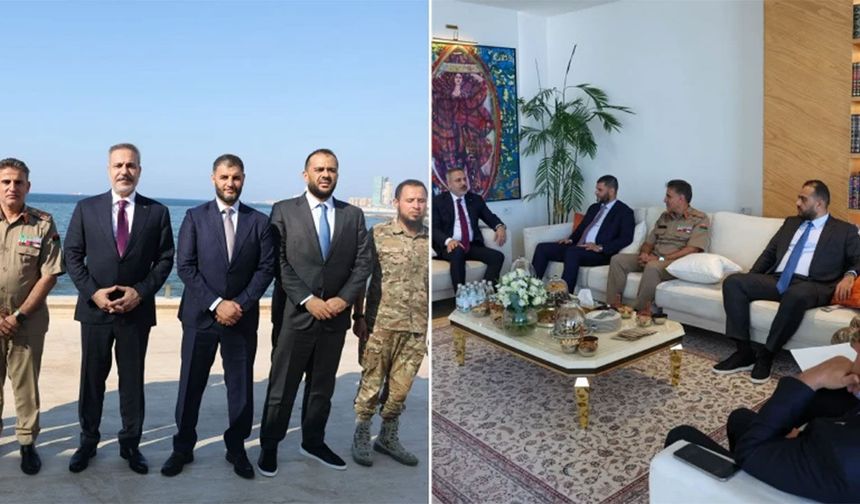 Hakan Fidan’dan Libya’da diplomasi trafiği: İbrahim Dibeybe ile görüştü