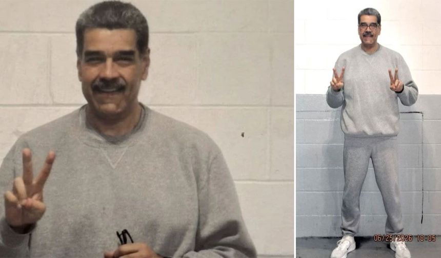 Esaret altındaki Maduro'nun yeni görüntüleri paylaşıldı